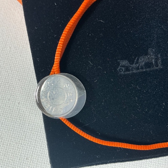 Authentic Hermes Serie Cord Adjustable Bracelet NEW - Picture 6 of 8
